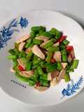 Tumis Buncis dan Bakso