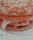 Dean's Juicy Brushetta Turkey Deli Sandwich (Healthy Eating)