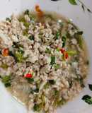 หมูสับต้มน้ำปลา