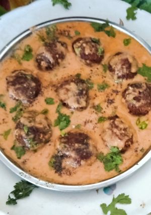 A picture of Healthy tasty chatpata lauki farari kofta.