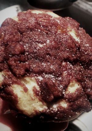 A picture of Black and white muffins.