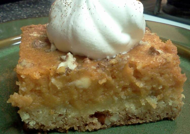 Recipe of Homemade Pumpkin pie cake squares