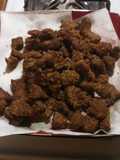 Deep fried venison