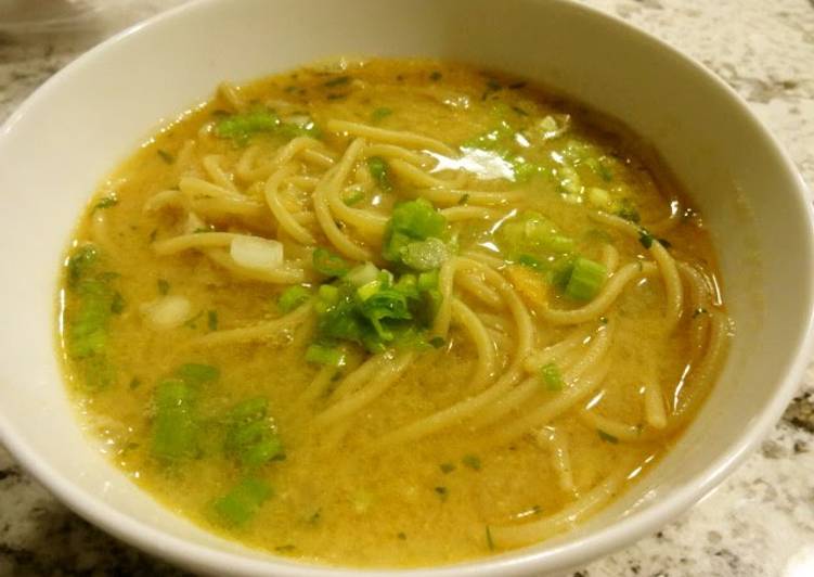 Recipe of Award-winning Miso Ramen Soup