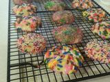 Vanilla Sugar Cookies with Sprinkles