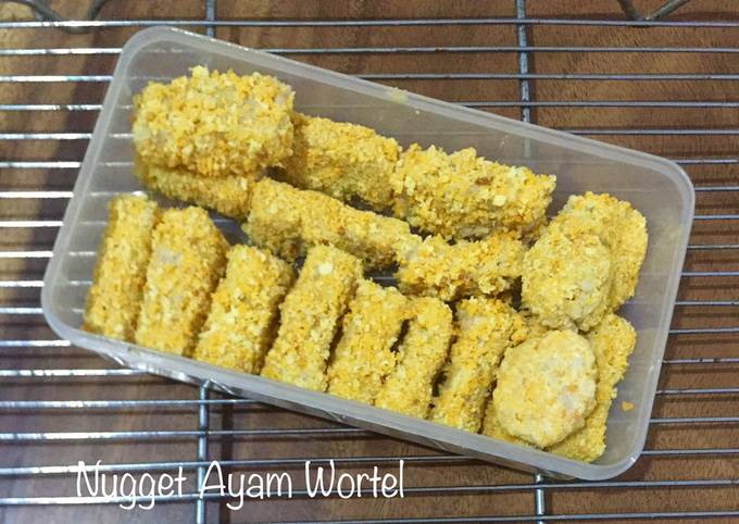 Resep Nugget Ayam Wortel Edisi Malas, Bisa Manjain Lidah