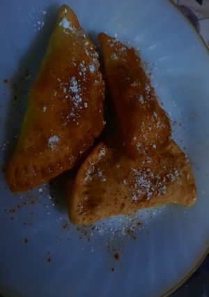Una foto de Empanaditas de arroz con leche