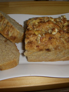 A picture of Macrobiotic Banana Bread with Rice Flour.