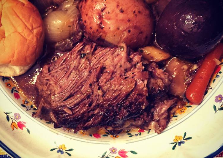 Simple Way to Prepare Quick Easy Country Pot Roast