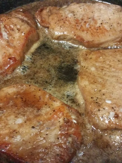 A picture of Maple Glazed Pork Chops.