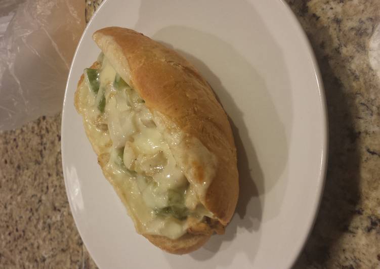 Simple Way to Prepare Speedy Philly Chicken Cheese Steak