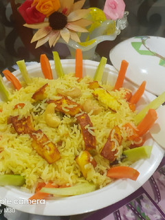 নিরামিস পনির পোলাও (niramish paneer pulao recipe in Bengali) রেসিপির প্রধান ছবি
