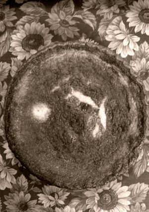 A picture of Old -Time Buttermilk Pie.