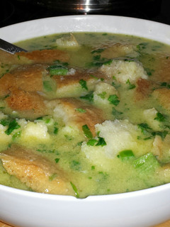 A picture of Açorda (The poor man's dish).