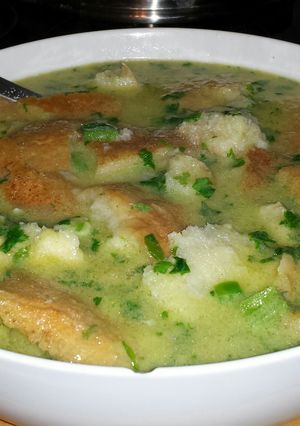 A picture of Açorda (The poor man's dish).