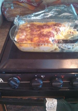 A picture of Breakfast bake.