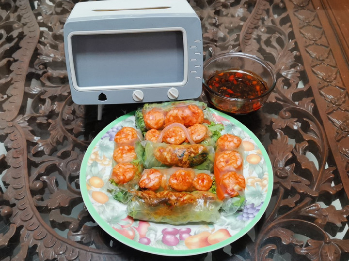 Resep Vietnam roll / salad roll Anti Gagal