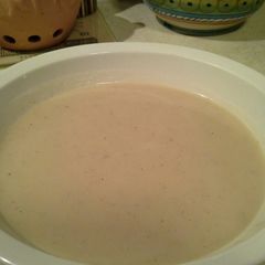 Creamy Parsnip and Apple Soup A picture of Creamy Parsnip and Apple Soup.