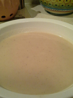A picture of Creamy Parsnip and Apple Soup.