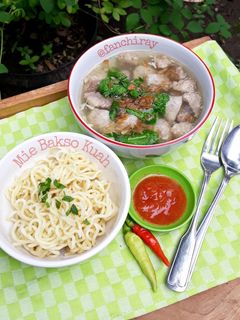 Foto resep Mie Bakso Kuah