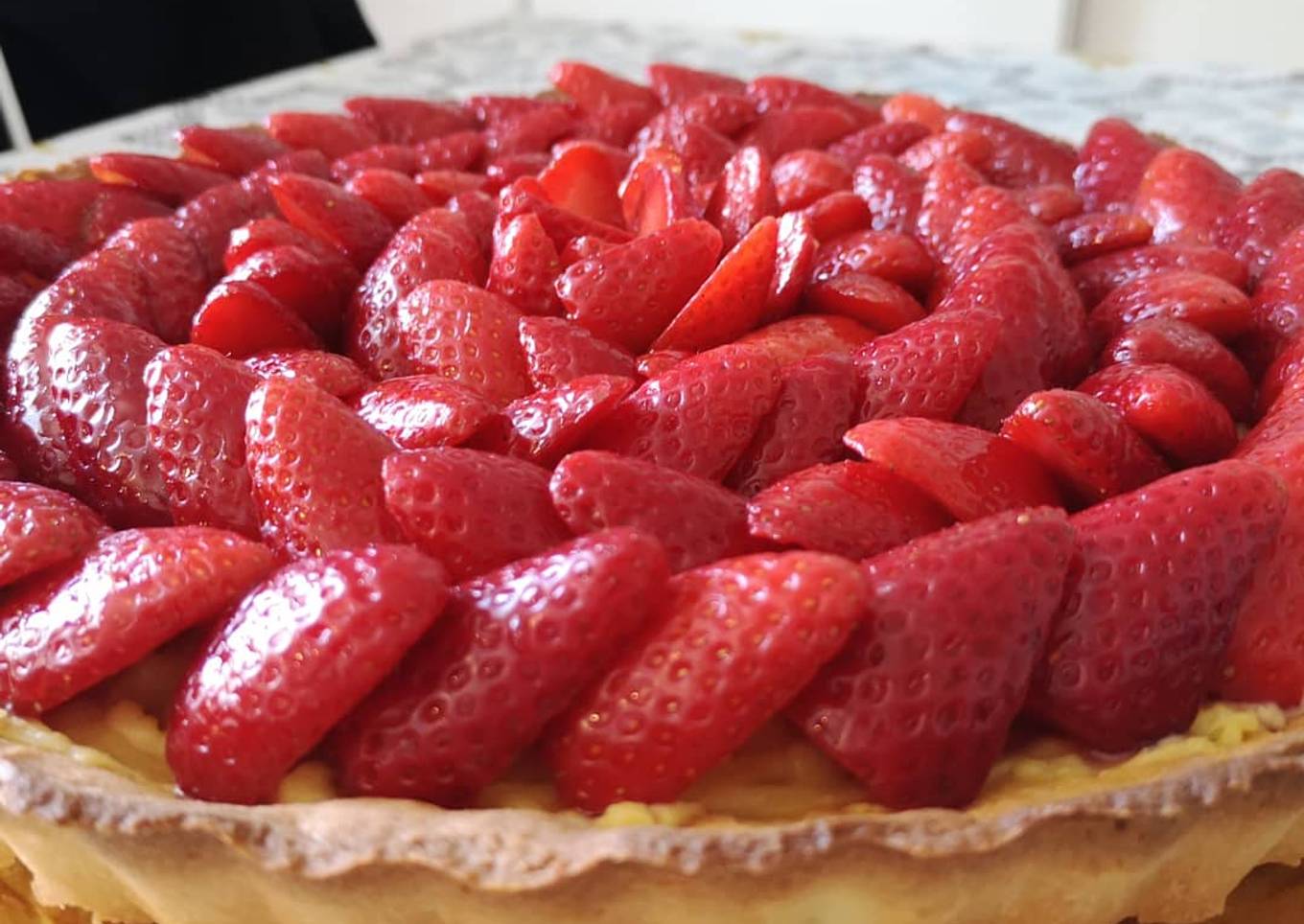 Tarte aux fraises