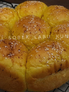 Foto resep Roti sobek labu kuning