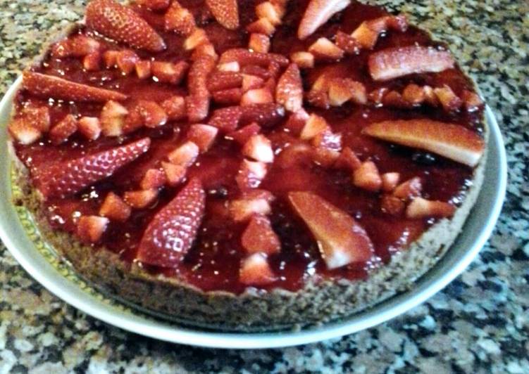 Recipe of Quick strawberry cheesecake