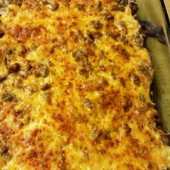 A picture of Taco casserole.
