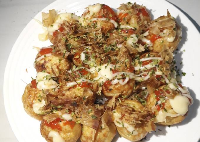 Resep Takoyaki Isi Keju Oleh Meisye Trisia Cookpad