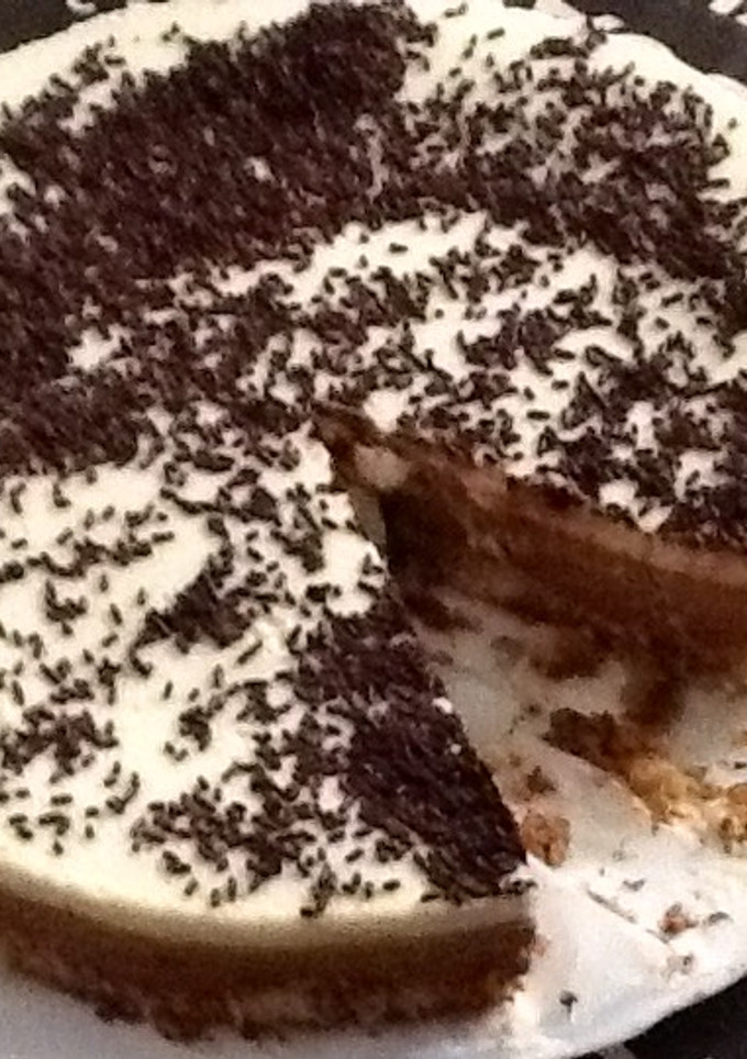 Una foto de Tarta de 3 chocolates