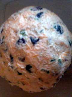 A picture of Holiday Cheese Ball.