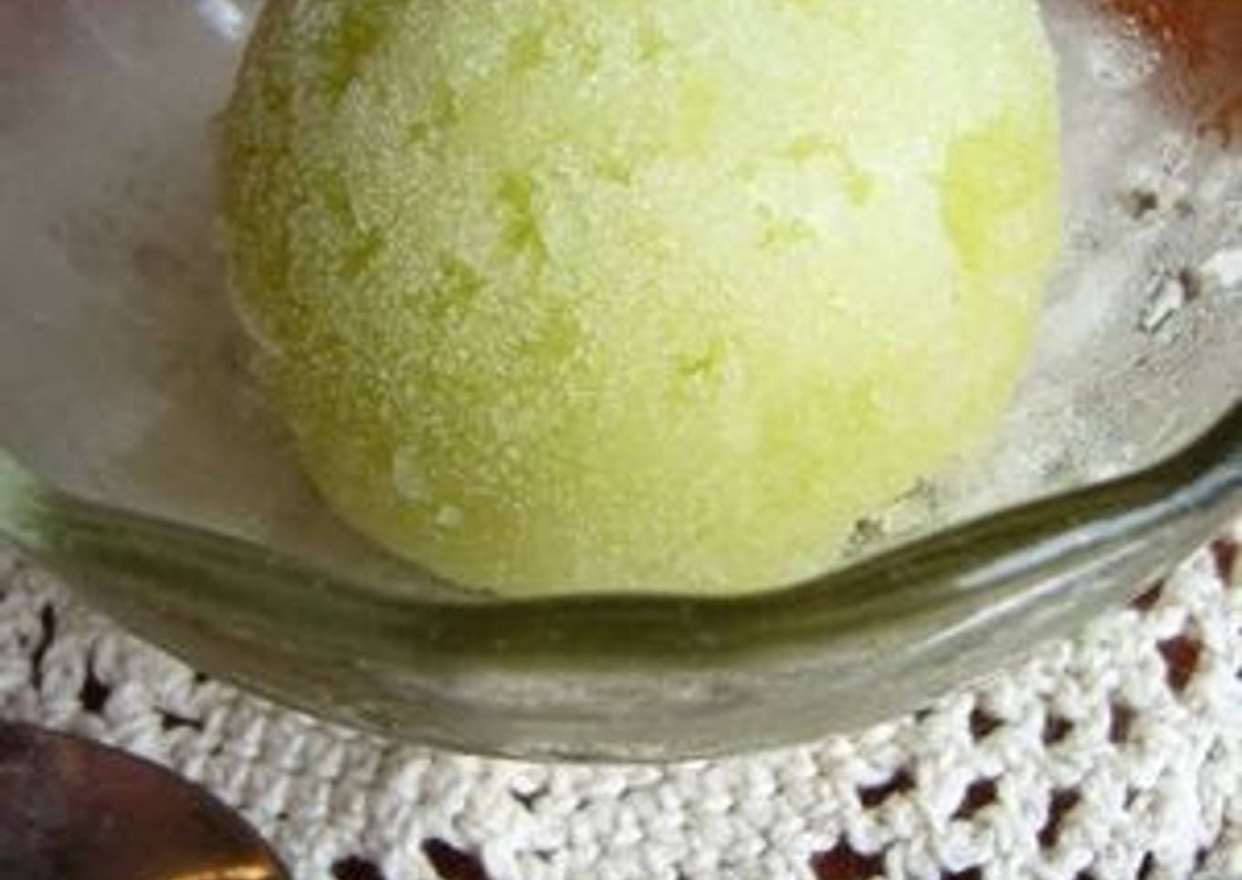 Refreshing Melon Sherbet