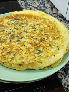 Una foto de Tortilla de bacalao