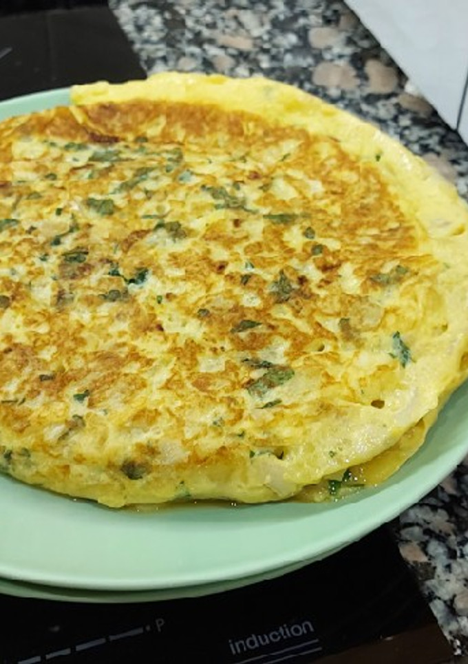 Una foto de Tortilla de bacalao