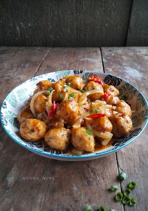 Foto resep Bola - Bola Tempe Pedas Manis