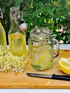 Bodzaszörp recept fotója