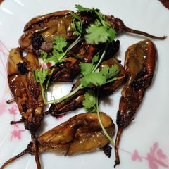 A picture of Stuffed Brinjal.