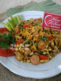 Foto resep Mi Goreng Ayam & Sosis