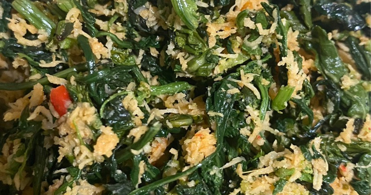 Resep Urap Daun Kenikir Dan Daun Beluntas Dijamin Nikmat dan Mudah