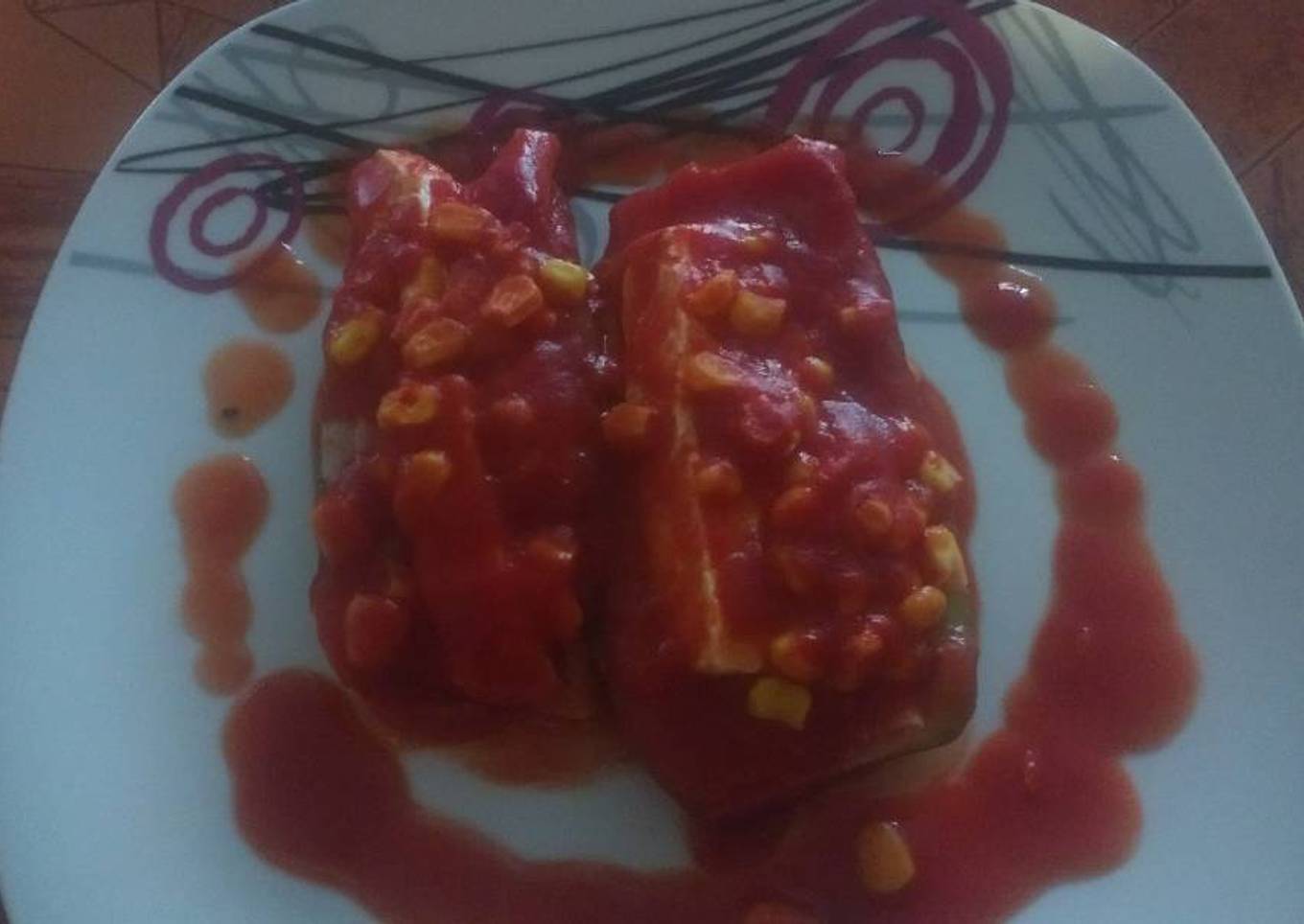 Calabacitas rellenas al horno!!!