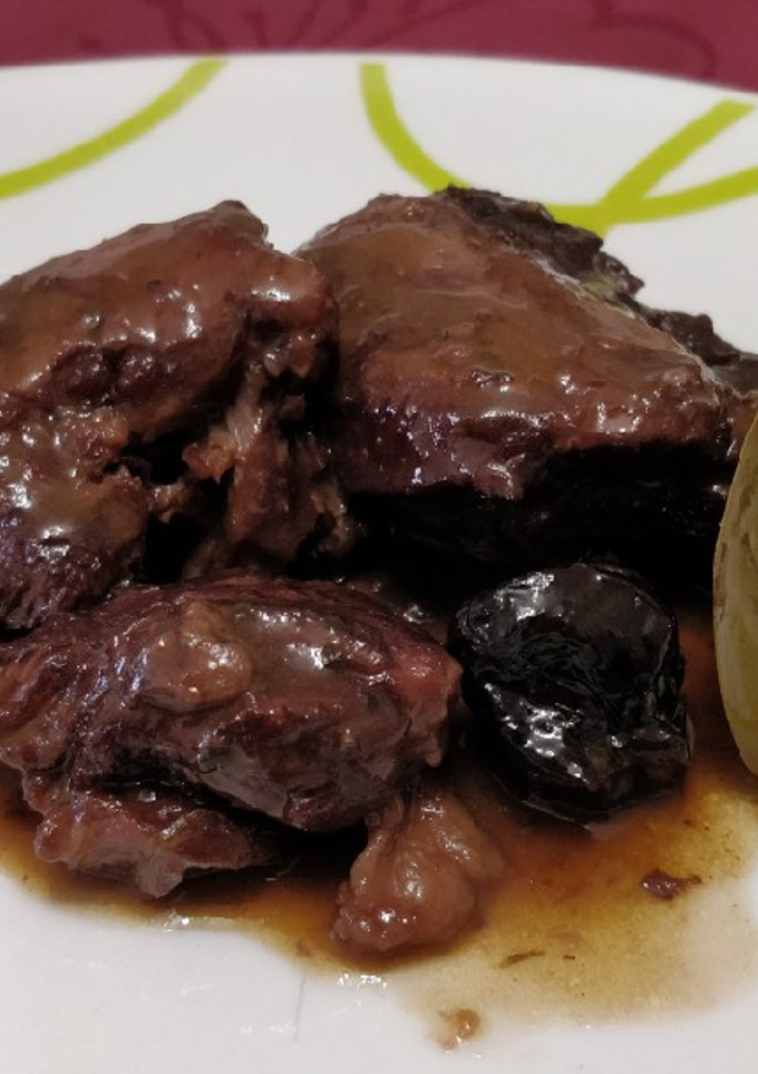 Una foto de Carrillera estofada thermomix