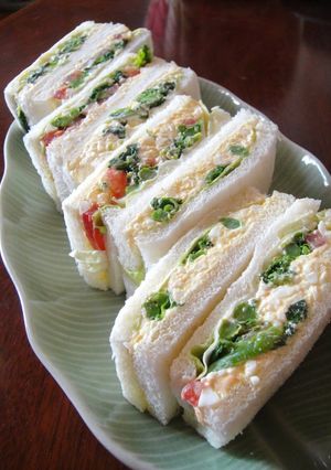 A picture of Egg Salad Sandwiches.
