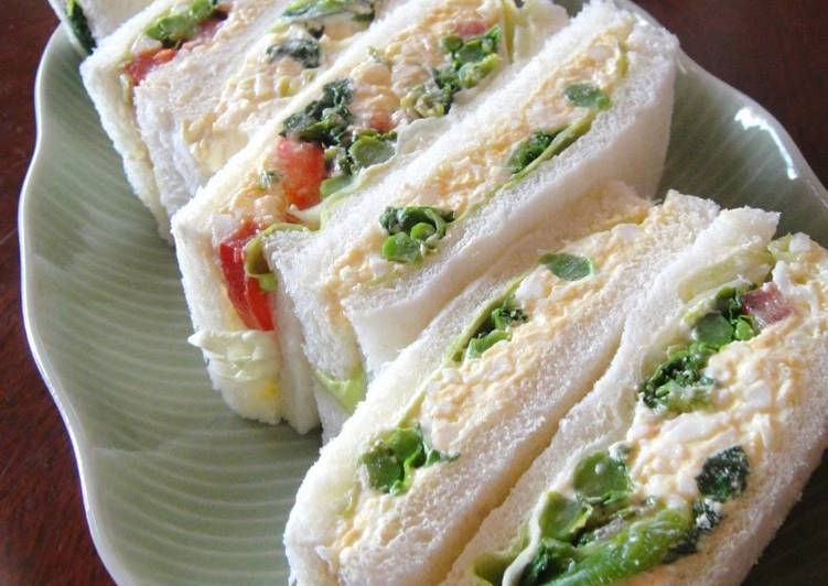 Recipe of Super Quick Egg Salad Sandwiches