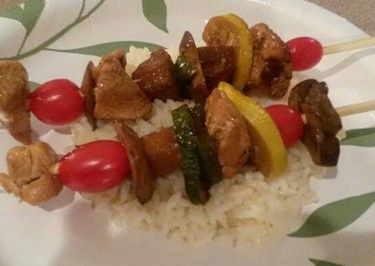 Recipe of Speedy &#34;Alexis&#39;s&#34; Hawaiian Chicken Kabobs