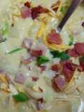 Potato Sausage & Cheese Chowder