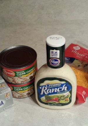 A picture of Buffalo Chicken Dip.
