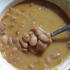 A picture of De's Easy Drunken Beans.