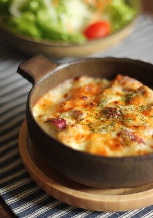 A picture of Sweet Potato and Chestnut Doria.