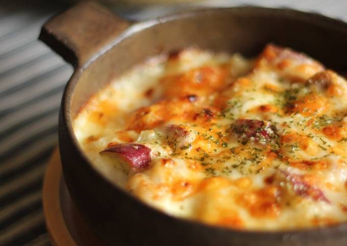 Recipe of Quick Sweet Potato and Chestnut Doria