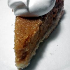 A picture of Ms. B's Sweet Potato Pie.